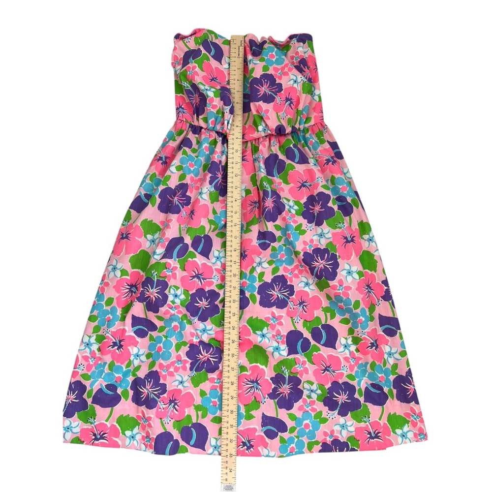 ‼️SOLD‼️Vintage 70’s Strapless Lilly Pulitzer Dress - Picture 10 of 12